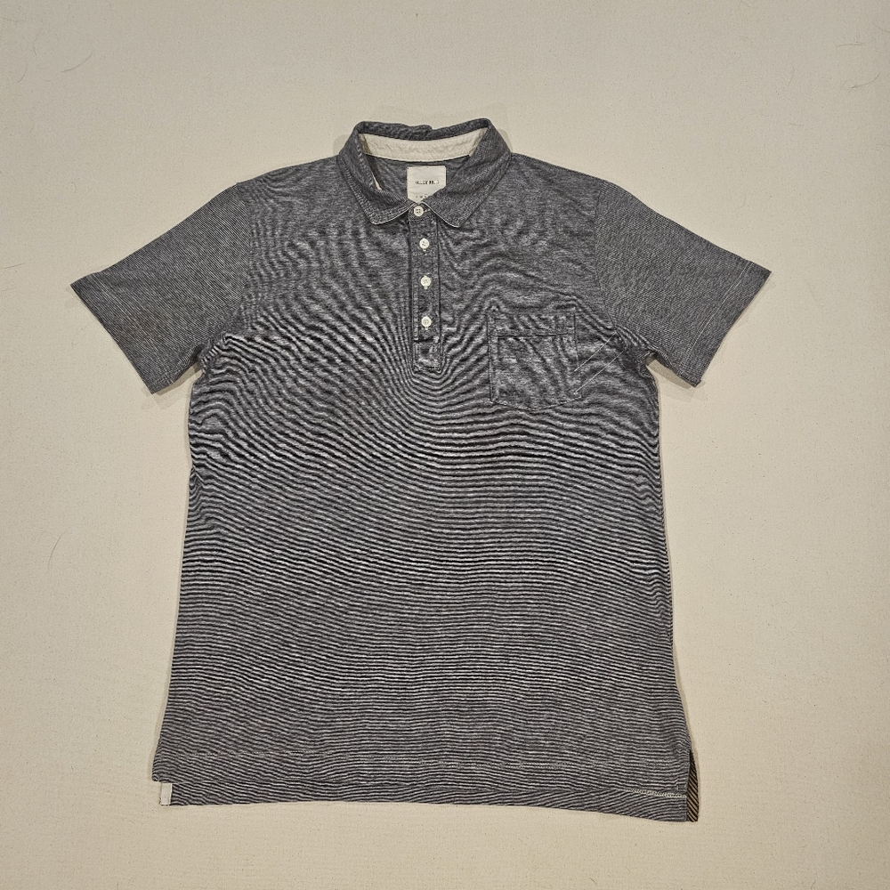 Billy Reid Pocket Polo L - Picture 2 of 5